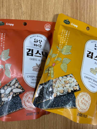 더빈트 와삭바삭 김스낵 — 5점을 준 리뷰어가 2019년 12월 올린 사용 사진