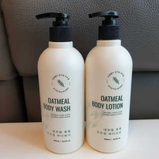 (주)에네스티 내추럴 촉촉  오트밀 바디로션 500ml — 5점을 준 리뷰어가 2019년 8월 올린 사용 사진