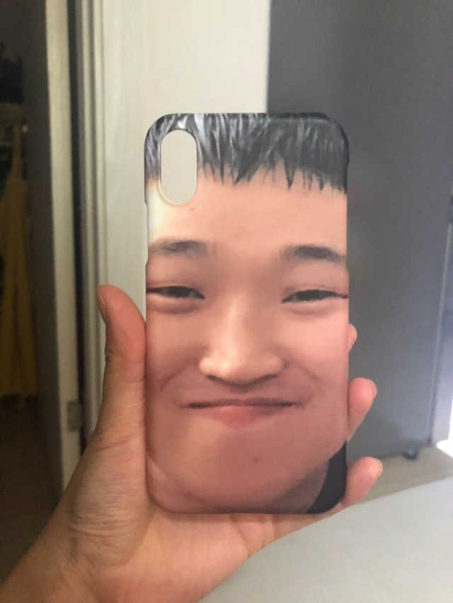 구구도 얼굴 폰케이스 리뷰 사진