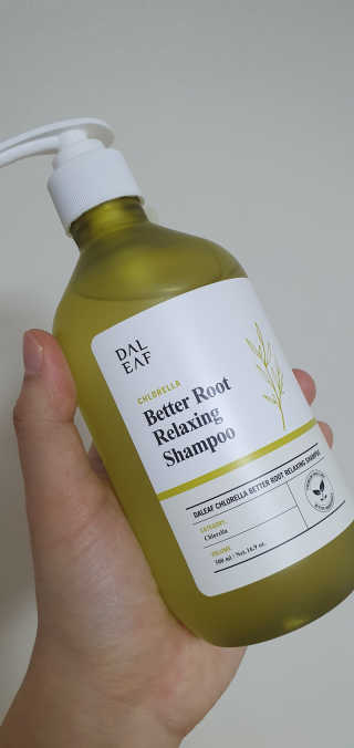 달리프 클로렐라 베러 루트 릴렉싱 샴푸 500ml — 5점을 준 리뷰어가 2020년 2월 올린 사용 사진