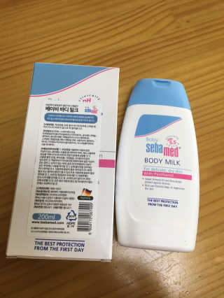 세바메드 베이비 바디밀크 200ml — 5점을 준 리뷰어가 2019년 12월 올린 사용 사진