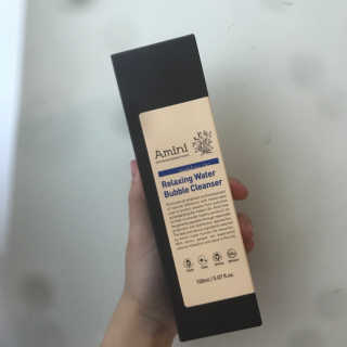 아미니 릴렉싱 워터 버블 클렌저 — 5점을 준 리뷰어가 2018년 6월 올린 사용 사진