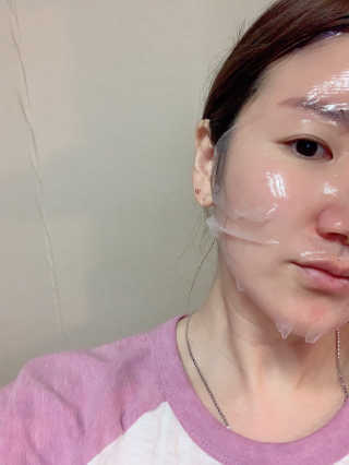 셀더마 마린 콜라겐 하이드로겔 마스크팩 5박스 — 5점을 준 리뷰어가 2020년 3월 올린 사용 사진
