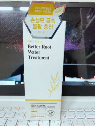 달리프 클로렐라 베러 루트 워터트리트먼트 200ml — 5점을 준 리뷰어가 2020년 2월 올린 사용 사진
