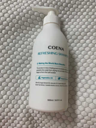 코에나샴푸 500ml — 5점을 준 리뷰어가 2019년 7월 올린 사용 사진