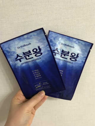 닥터웰메이드 수분왕 — 5점을 준 리뷰어가 2018년 5월 올린 사용 사진