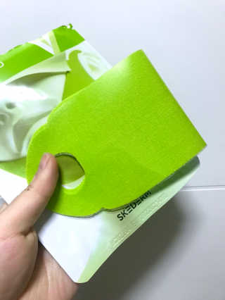스케덤 시카 리프팅밴드 — 3점을 준 리뷰어가 2019년 4월 올린 사용 사진
