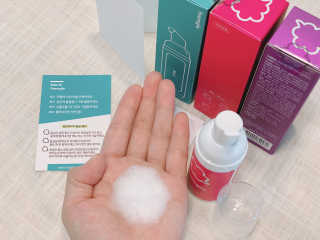폼글 I foamgle [폼글] 거품가글 50ml 3종 - 민트, 라벤더, 라즈베리 — 4.5점을 준 리뷰어가 2019년 10월 올린 사용 사진