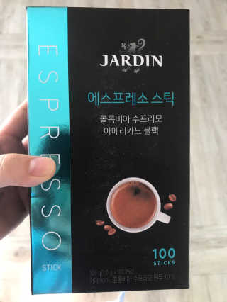 (주)쟈뎅 쟈뎅 에스프레소 스틱 아메리카노 블랙 — 5점을 준 리뷰어가 2018년 10월 올린 사용 사진