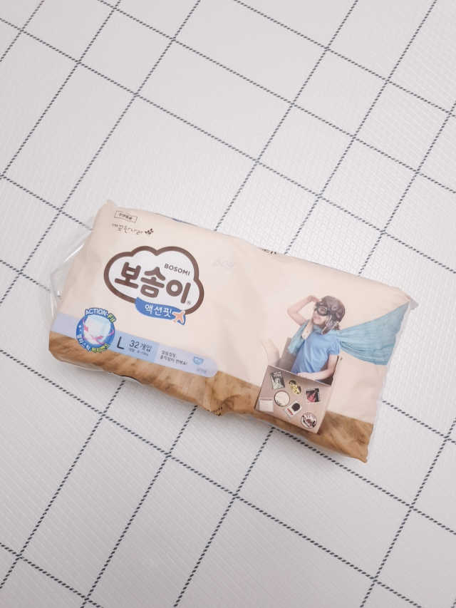 보솜이 액션핏 팬티형 리뷰 사진
