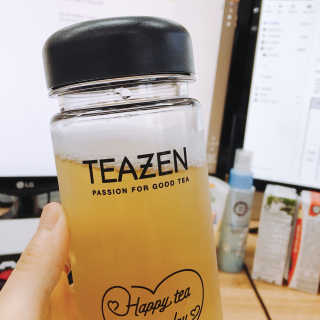 티젠 레몬밤 + 마이보틀 — 4.5점을 준 리뷰어가 2018년 7월 올린 사용 사진