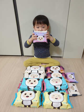 달곰이 물티슈 — 5점을 준 리뷰어가 2018년 12월 올린 사용 사진
