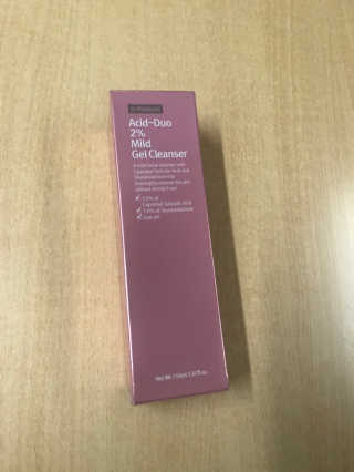 바이 위시트랜드 Acid-duo 2 마일드 젤 클렌저 — 4점을 준 리뷰어가 2019년 1월 올린 사용 사진