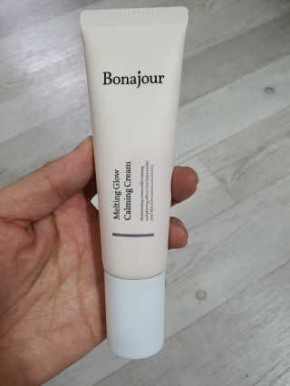 보나쥬르 멜팅 글로우 카밍 크림 50ml — 5점을 준 리뷰어가 2020년 1월 올린 사용 사진