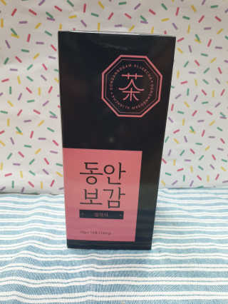 동안보감 얼작차 붓기를 빼주는 동안보감 한방 프리미엄 얼작차 — 5점을 준 리뷰어가 2019년 10월 올린 사용 사진