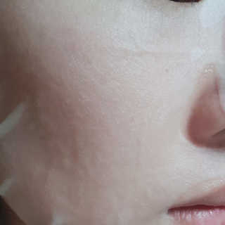 메이베나 1일 1팩 뽑아쓰는 마스크팩 — 5점을 준 리뷰어가 2019년 1월 올린 사용 사진