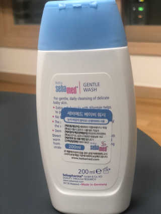 세바메드 베이비 바디워시 200ml — 4점을 준 리뷰어가 2020년 1월 올린 사용 사진