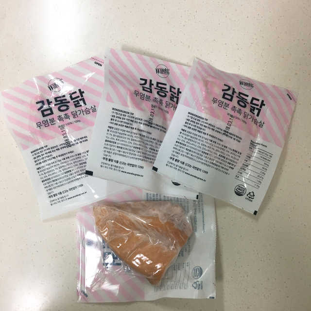 염분 무첨가 촉촉 닭가슴살 1kg 리뷰 사진
