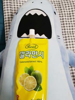 장수농가 리얼깔라만시 — 5점을 준 리뷰어가 2018년 4월 올린 사용 사진