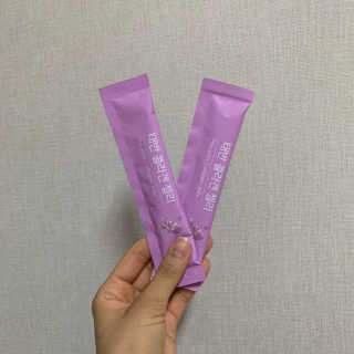 네츄럴굿띵스 태반 콜라겐 젤리 15포 — 5점을 준 리뷰어가 2019년 6월 올린 사용 사진