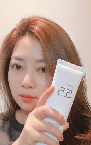 포므시 스노우화이트클렌징폼pH5.5 — 5점을 준 리뷰어가 2020년 3월 올린 사용 사진
