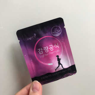 [감량공식] 다이어트 건강기능식품 — 4점을 준 리뷰어가 2019년 12월 올린 사용 사진