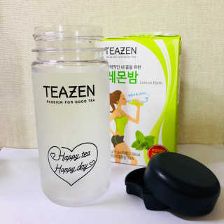 티젠 레몬밤 + 마이보틀 — 4점을 준 리뷰어가 2018년 7월 올린 사용 사진
