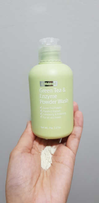바이 위시트랜드 Green Tea Powder Wash — 2.67점을 준 리뷰어가 2017년 12월 올린 사용 사진