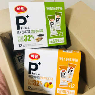 하림 P+ 닭가슴살 프로틴 쉐이크 — 5점을 준 리뷰어가 2019년 6월 올린 사용 사진