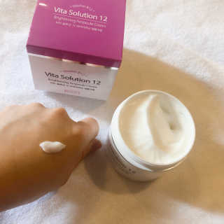 지고트 비타솔루션12 브라이트닝 앰플 크림 100ml — 5점을 준 리뷰어가 2019년 6월 올린 사용 사진