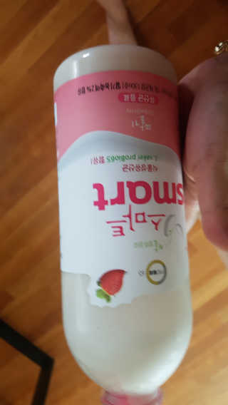 유산균하우스 프로바이오65 스마트 딸기맛, 플레인 맛 2종 랜덤 — 3점을 준 리뷰어가 2019년 6월 올린 사용 사진