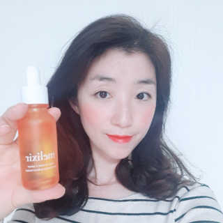 비건화장품 멜릭서 내 피부를 위한 비건케어, 멜릭서 비타민세럼 — 5점을 준 리뷰어가 2019년 3월 올린 사용 사진