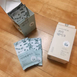 착한습관 귀리쉐이크와 서리태쉐이크 — 5점을 준 리뷰어가 2018년 8월 올린 사용 사진