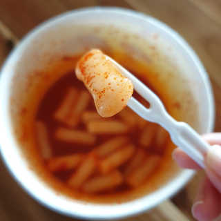 청담동말자싸롱 말자네떡볶이4EA말자네빠삭빠삭감튀5EA — 5점을 준 리뷰어가 2019년 1월 올린 사용 사진