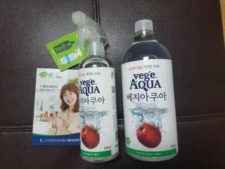 베지아쿠아 475ml + 리필 1000ml 1Set — 4.5점을 준 리뷰어가 2019년 9월 올린 사용 사진
