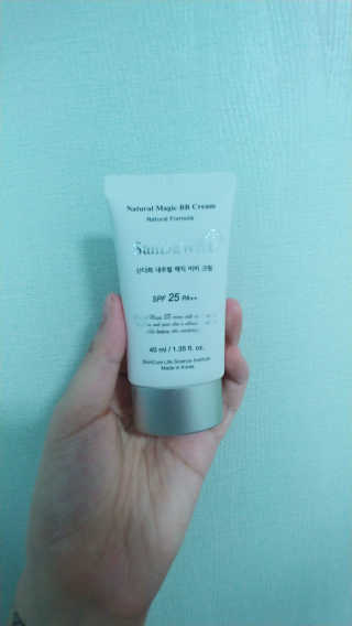 [스킨큐어] 산다화 내추럴 매직 비비 크림 — 4점을 준 리뷰어가 2019년 7월 올린 사용 사진