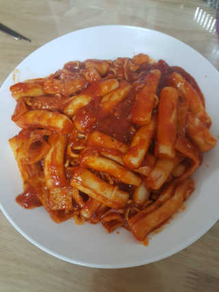 화곡미담 옛날 떡볶이 — 5점을 준 리뷰어가 2020년 3월 올린 사용 사진