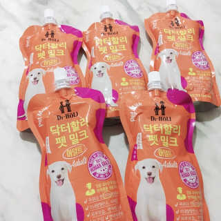 닥터할리펫밀크 8종 — 5점을 준 리뷰어가 2019년 5월 올린 사용 사진