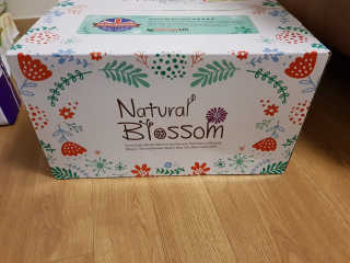 네추럴블라썸 NATURAL BLOSSOM 슈퍼 얇은 바지 기저귀 — 5점을 준 리뷰어가 2018년 11월 올린 사용 사진