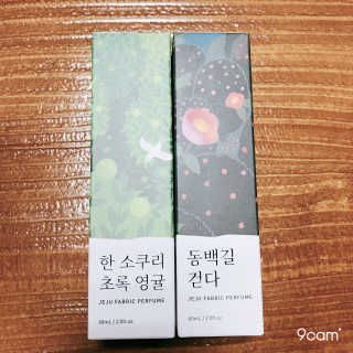 르플랑 제주 패브릭 퍼퓸 60ml 8종 — 4.67점을 준 리뷰어가 2018년 9월 올린 사용 사진