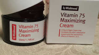 바이 위시트랜드 VITAMIN 75 CREAM — 4.5점을 준 리뷰어가 2017년 2월 올린 사용 사진