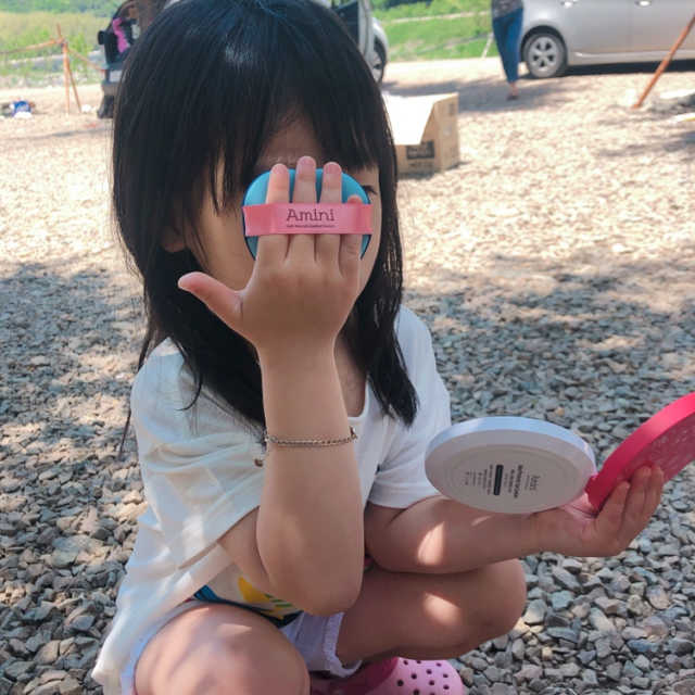 아쿠아 프로텍터 선쿠션 리뷰 사진