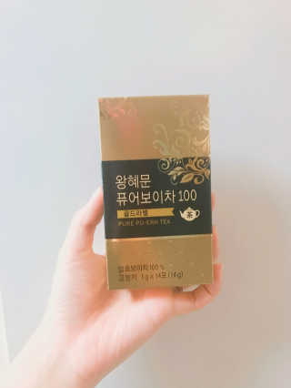 넥스트비티 왕혜문 퓨어 보이차 100 골드라벨 — 4.67점을 준 리뷰어가 2017년 11월 올린 사용 사진