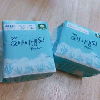 보타메디 마이아이엠 생리대 — 5점을 준 리뷰어가 2019년 1월 올린 사용 사진