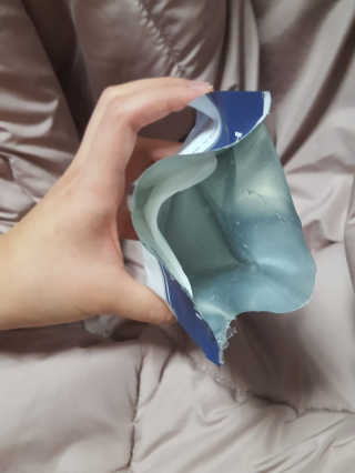 주식회사 태미스 태미스 뉴 히알루론산 마스크팩 10매 — 5점을 준 리뷰어가 2018년 12월 올린 사용 사진