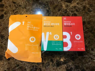 레인보우샵 올인원세탁세제,베이킹소다 스틱포6개입+세탁조클리너 — 4점을 준 리뷰어가 2018년 4월 올린 사용 사진