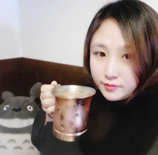 [후쿠오카 흑당커피] 흑당커피 2잔 + 디저트 1개 제공 — 4.67점을 준 리뷰어가 2019년 1월 올린 사용 사진