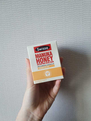 SWISSE 스위스 마누카 허니 디톡시파잉 페이셜 마스크 — 5점을 준 리뷰어가 2019년 12월 올린 사용 사진