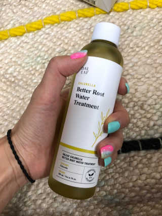 달리프 클로렐라 베러 루트 워터트리트먼트 200ml — 4.5점을 준 리뷰어가 2019년 8월 올린 사용 사진