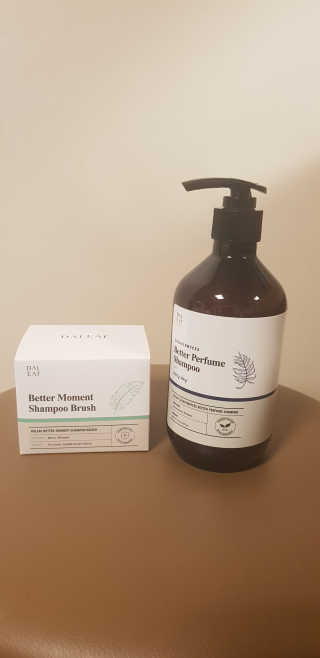 달리프 베러 퍼퓸 샴푸 1000ml 레이니데이 or 일랑로즈 — 5점을 준 리뷰어가 2019년 12월 올린 사용 사진